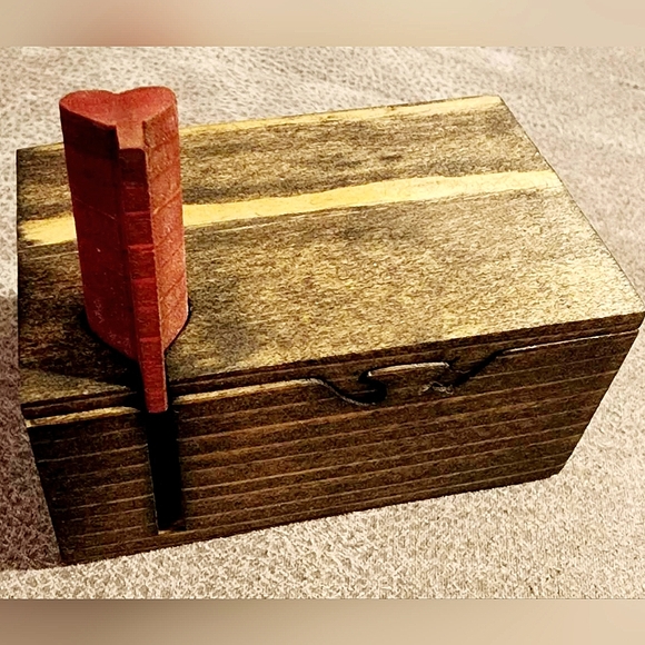 Puzzle Box with Secret Compartment Hand Made and Designed - Picture 2 of 5